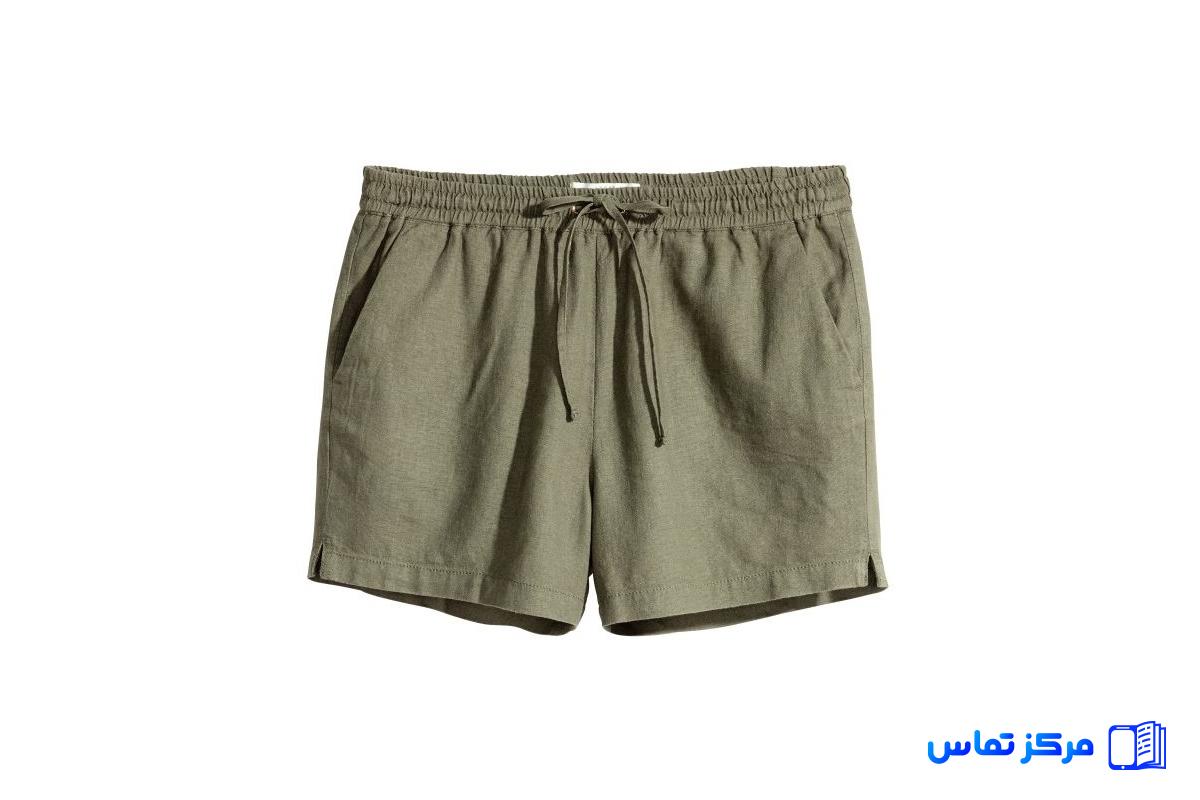 خرید شلوارک زنانه اچ اند ام مدل 0482147010 (تحویل سریع و تضمینی)